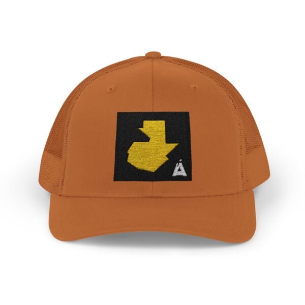 Gorra snapback con el mapa de Guatemala es el accesorio perfecto para aventureros y viajeros.