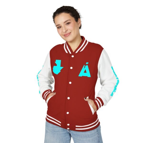 Trendy Unisex Letterman Jacket, Casual Streetwear, Retro College Style, Personalized Gift, Cool Outdoor Layer