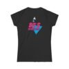 Camiseta para mujer, nostalgia de los 80s, perfecta para añadir un toque de color a tu armario.