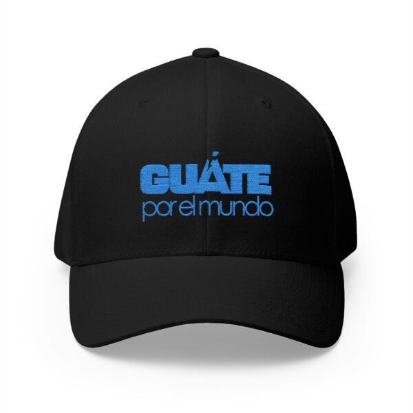 Elegante gorra bordada cerrada para cualquier ocasión. Perfecta como gorra deportiva.