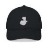 Gorra de béisbol orgánica bordada con el mapa de GUATE, un accesorio perfecto para quienes aman la ropa informal.