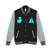 Trendy Unisex Letterman Jacket, Casual Streetwear, Retro College Style, Personalized Gift, Cool Outdoor Layer