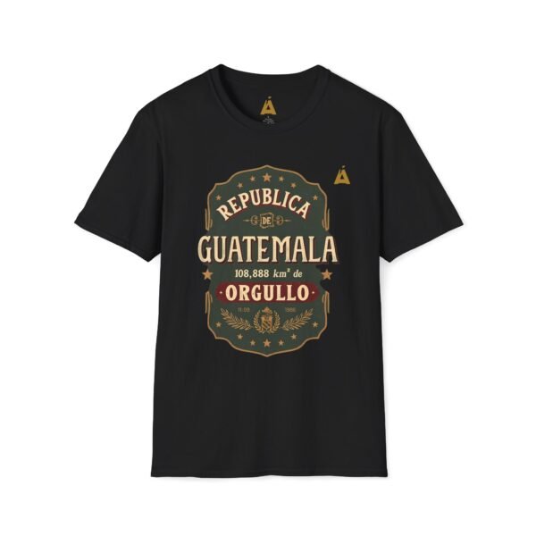 Camiseta unisex vintage de Guatemala con un estilo suave, perfecta para uso casual y como souvenir.