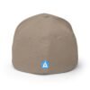 Elegante gorra bordada cerrada para cualquier ocasión. Perfecta como gorra deportiva.