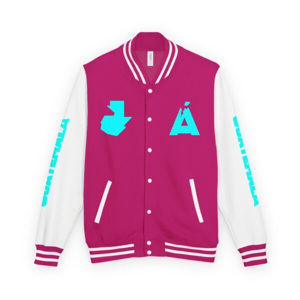 Trendy Unisex Letterman Jacket, Casual Streetwear, Retro College Style, Personalized Gift, Cool Outdoor Layer