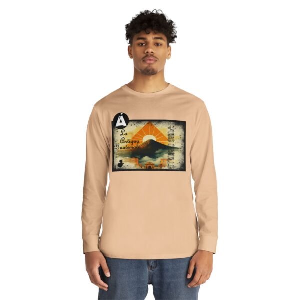 Camiseta de La Antigua Guatemala, manga larga, unisex, para viajeros, ropa de aventura única.