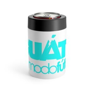 Enfriador de latas de cerveza de GUATE. Ideal para disfrutar del fútbol.