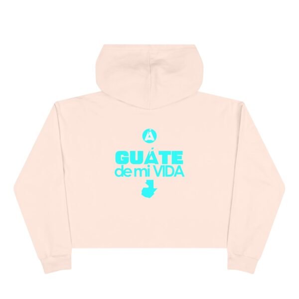 Sudadera corta con capucha de GUATE, estilo moderno y desenfadado, ideal para salidas o para relajarse en casa.