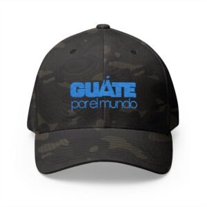 Elegante gorra bordada cerrada para cualquier ocasión. Perfecta como gorra deportiva.