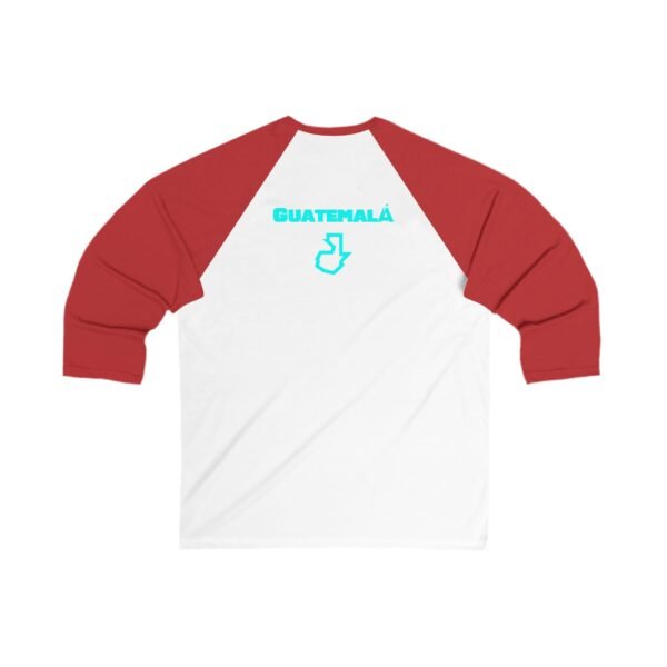 Guatemala Unisex 3/4 Sleeve Baseball Tee - Perfect for Sports, Casual Wear, Travel, Festivals, Cultural Celebrations