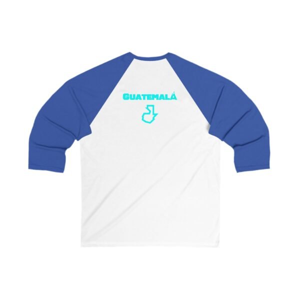 Guatemala Unisex 3/4 Sleeve Baseball Tee - Perfect for Sports, Casual Wear, Travel, Festivals, Cultural Celebrations