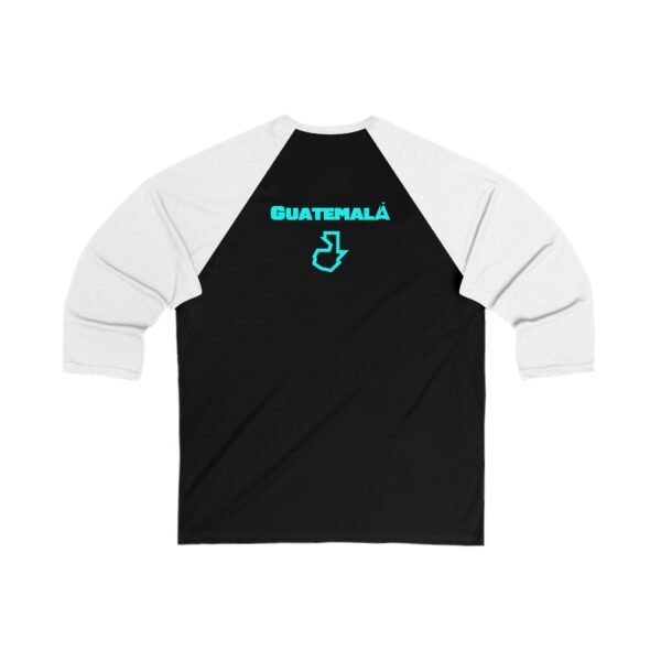 Guatemala Unisex 3/4 Sleeve Baseball Tee - Perfect for Sports, Casual Wear, Travel, Festivals, Cultural Celebrations