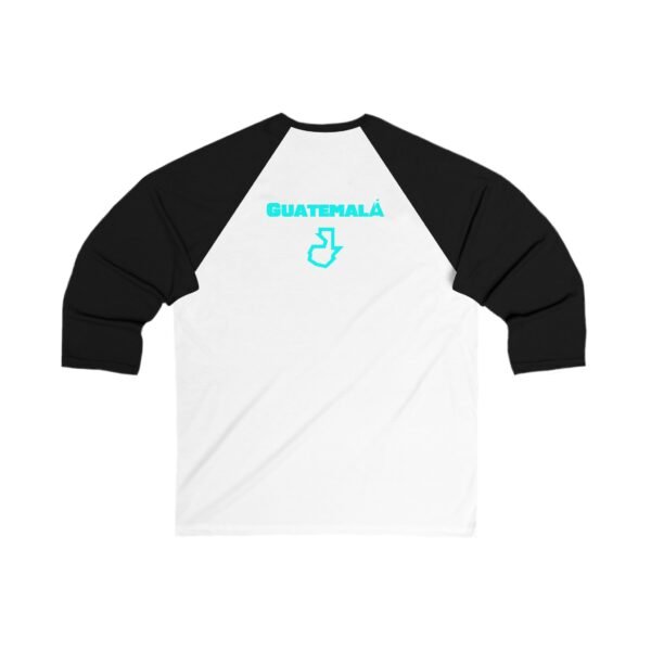 Guatemala Unisex 3/4 Sleeve Baseball Tee - Perfect for Sports, Casual Wear, Travel, Festivals, Cultural Celebrations