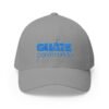 Elegante gorra bordada cerrada para cualquier ocasión. Perfecta como gorra deportiva.