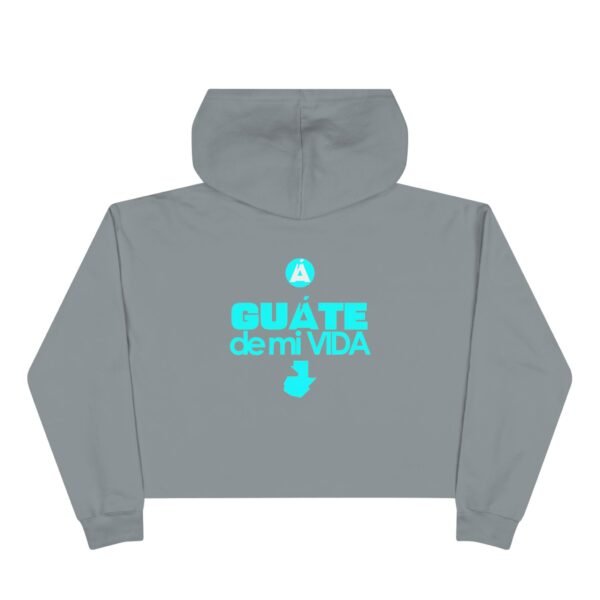 Sudadera corta con capucha de GUATE, estilo moderno y desenfadado, ideal para salidas o para relajarse en casa.