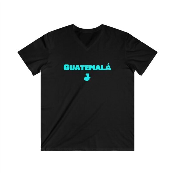 Guatemala V-Neck Tee | Fitted Short Sleeve Shirt, Casual Wear, Travel Apparel, Gift for Him, Summer Fashion