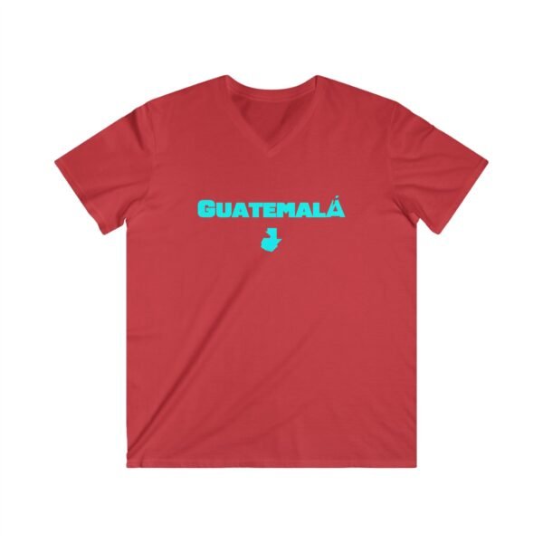 Guatemala V-Neck Tee | Fitted Short Sleeve Shirt, Casual Wear, Travel Apparel, Gift for Him, Summer Fashion