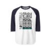 Una camisa unisex de manga tres cuartos con diseño inspirado en Guatemala, su estilo deportivo una excelente adición al guardarropa.