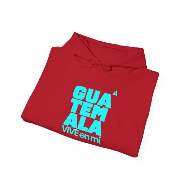 Mantente abrigado y con estilo con esta sudadera unisex Guatemala VIVE en Mí. Perfecta para mostrar tus raíces.