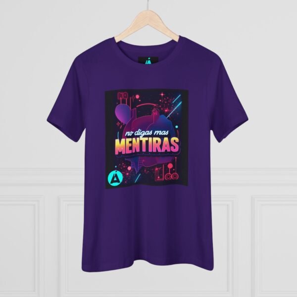 Camiseta de algodón inspirada en los 80s para mujer, imprescindible para darle un toque vintage a su armario.