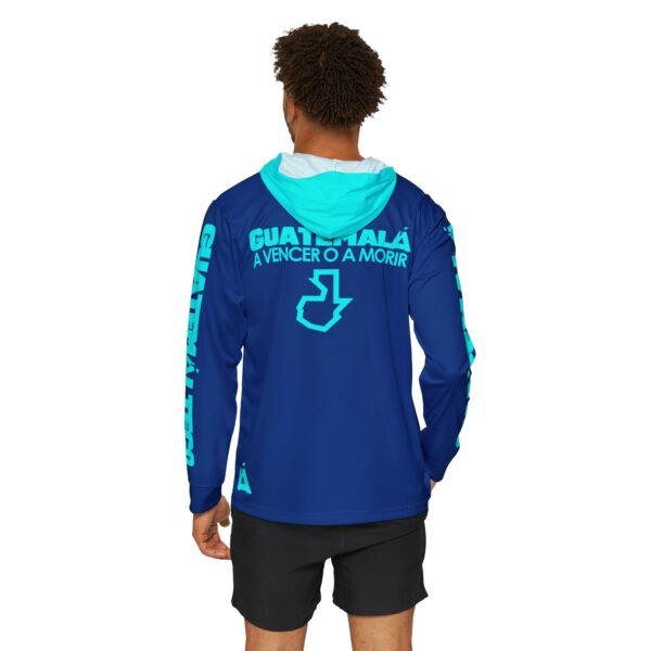 Presume tu orgullo guatemalteco, sudadera deportiva, ideal para entrenamientos, calentamientos y partidos de fútbol.