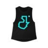 Camiseta de tirantes de GUATE, elegante y gráfica para mujer, perfecta para entrenar en verano o para uso diario.