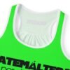 Camiseta sin mangas de GUATE para mujer, divertida y colorida para el verano o hacer ejercicio.
