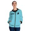 Sudadera de GUATE, moderna con cremallera completa para mujer, moderna y elegante, ideal para uso casual.