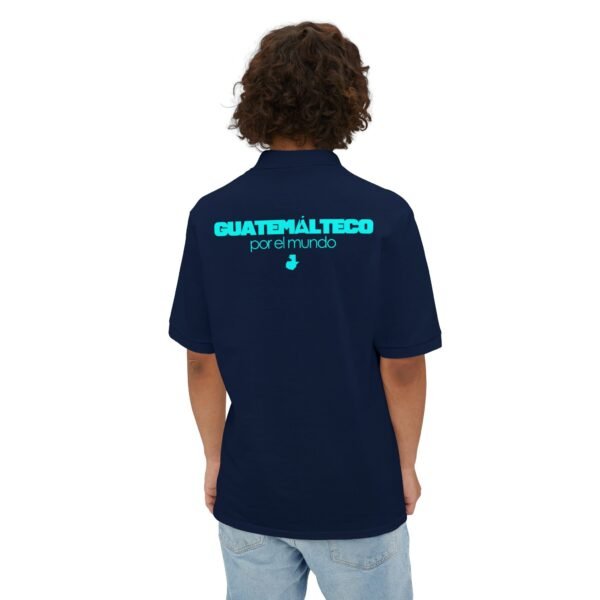 Pique Polo for Proud Guatemalans, Casual Tee, Summer Wear, Gift for Dad, Ethnic Pride Shirt, Everyday Comfort Top