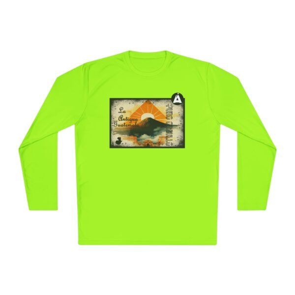 Camiseta de La Antigua Guatemala, manga lasrga, unisex, para viajeros, ropa de aventura única.