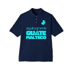 Pique Polo for Proud Guatemalans, Casual Tee, Summer Wear, Gift for Dad, Ethnic Pride Shirt, Everyday Comfort Top