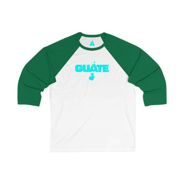 Guatemala Unisex 3/4 Sleeve Baseball Tee - Perfect for Sports, Casual Wear, Travel, Festivals, Cultural Celebrations