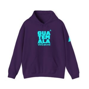 Mantente abrigado y con estilo con esta sudadera unisex Guatemala VIVE en Mí. Perfecta para mostrar tus raíces.