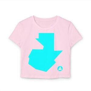 Camiseta de GUATE elegante para mujer, perfecta para un look de verano o, un toque moderno de look urbano.