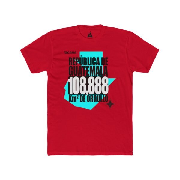 Una camiseta unisex de algodón que exhibe con orgullo la herencia guatemalteca, una opción versátil para cualquier ocasión.