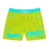 Turquoise Graphic Swim Shorts for Men | Stylish Beachwear, Summer Swim Trunks, Vacation Shorts, Pool Party Attire, Men's Swimwear