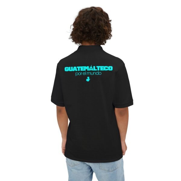 Pique Polo for Proud Guatemalans, Casual Tee, Summer Wear, Gift for Dad, Ethnic Pride Shirt, Everyday Comfort Top