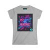 Camiseta para mujer, nostalgia de los 80s, perfecta para añadir un toque de color a tu armario.