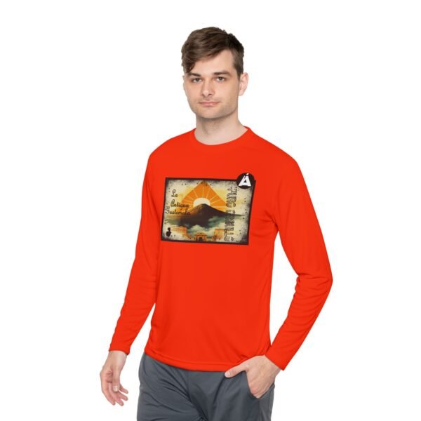 Camiseta de La Antigua Guatemala, manga lasrga, unisex, para viajeros, ropa de aventura única.