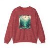 Sudadera unisex inspirada en la naturaleza de Semuc Champey, perfecta para los amantes de la moda.