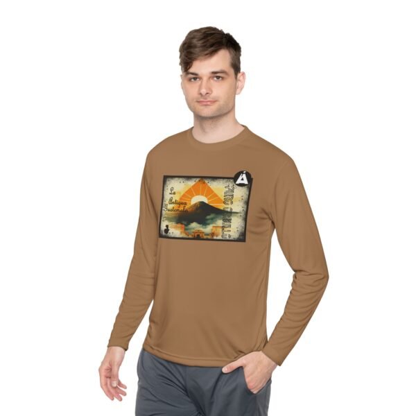 Camiseta de La Antigua Guatemala, manga lasrga, unisex, para viajeros, ropa de aventura única.