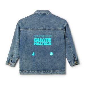 Stylish Women's Denim Jacket with Unique Back Design, Casual Wear, Everyday Fashion, Layering Essential, Ideal Gift for Her