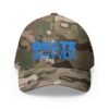 Elegante gorra bordada cerrada para cualquier ocasión. Perfecta como gorra deportiva.
