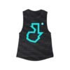 Camiseta de tirantes de GUATE, elegante y gráfica para mujer, perfecta para entrenar en verano o para uso diario.