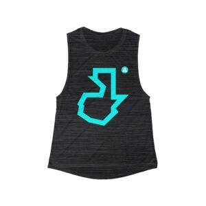 Camiseta de tirantes de GUATE, elegante y gráfica para mujer, perfecta para entrenar en verano o para uso diario.