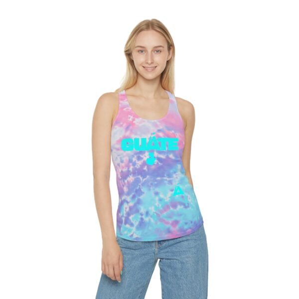 Camiseta sin mangas de GUATE, colorida, perfecta para el verano, sesiones de entrenamiento y días de playa.