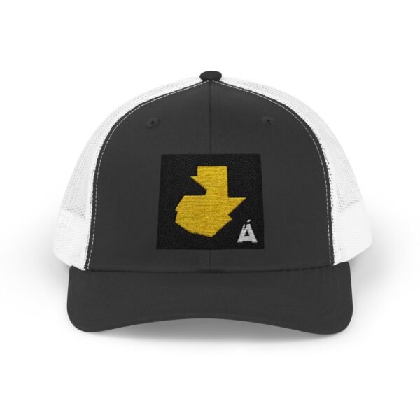 Gorra snapback con el mapa de Guatemala es el accesorio perfecto para aventureros y viajeros.