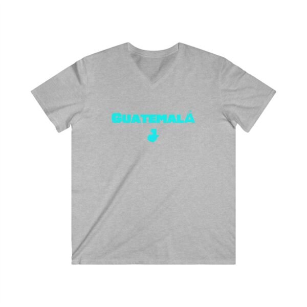 Guatemala V-Neck Tee | Fitted Short Sleeve Shirt, Casual Wear, Travel Apparel, Gift for Him, Summer Fashion