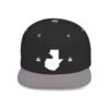 Gorra snapback con mapa de GUATE, perfecta como accesorio de moda para días de verano y salidas informales.