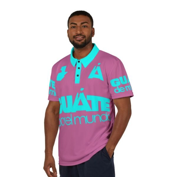 Polo unisex vibrante y moderno, perfecto para salidas de verano, viajes y celebraciones.